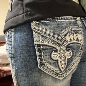 Rock Revival Boot Cut Jeans For Woman